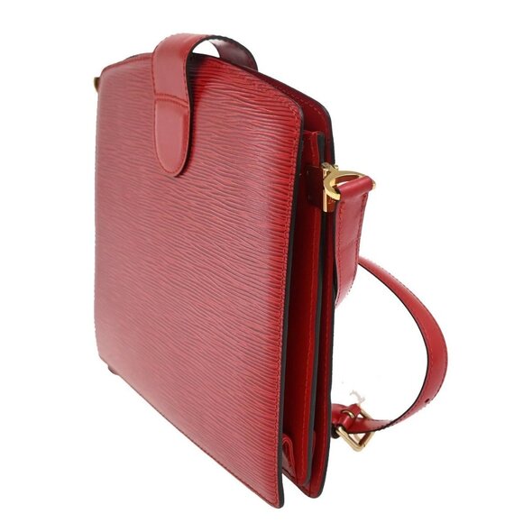 LOUIS VUITTON LV Capucines Shoulder Bag Epi Leather Red France M52347 34KB220 - Picture 1 of 14